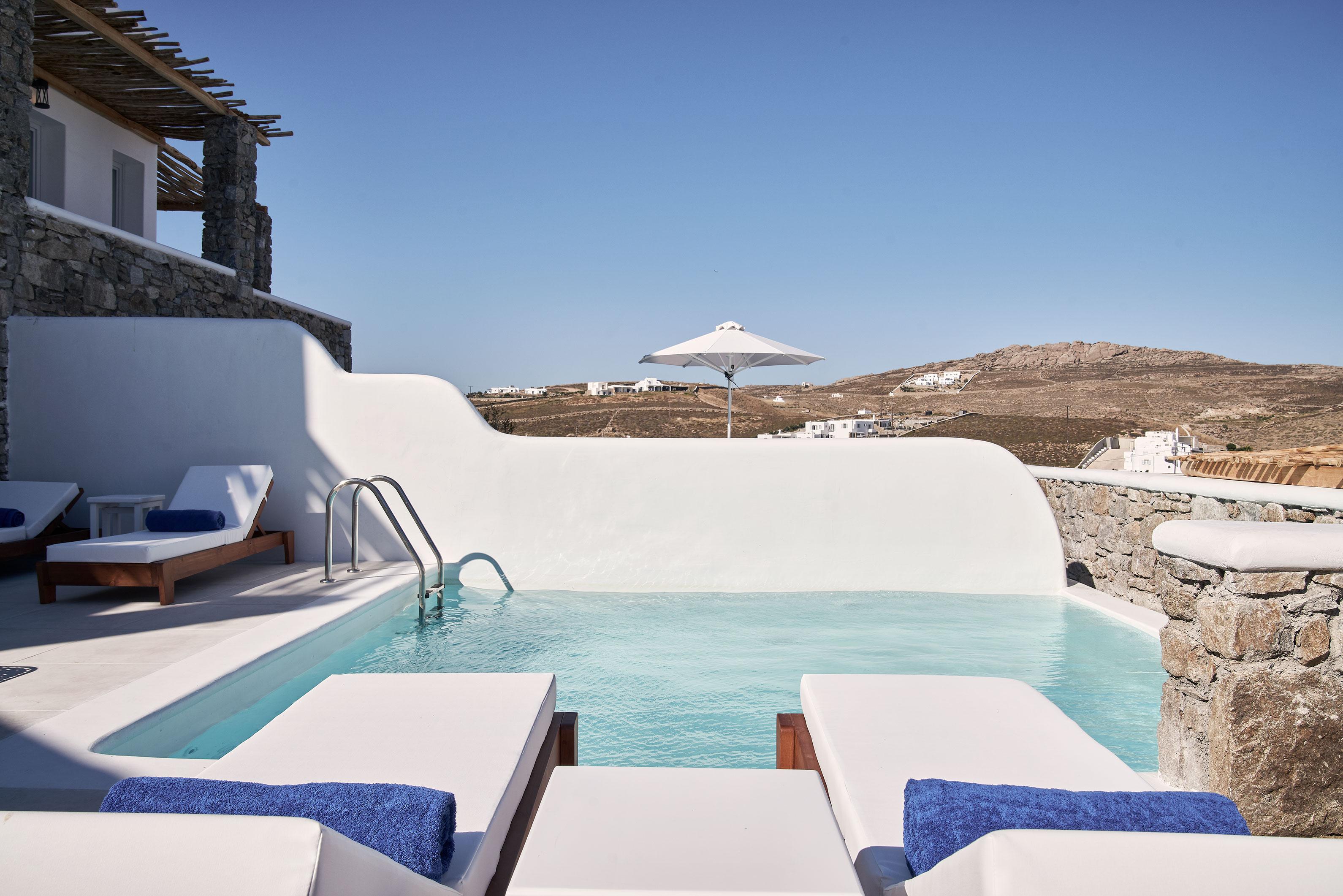Katikies Mykonos - The Leading Hotels Of The World Agios Ioannis Diakoftis Exteriör bild